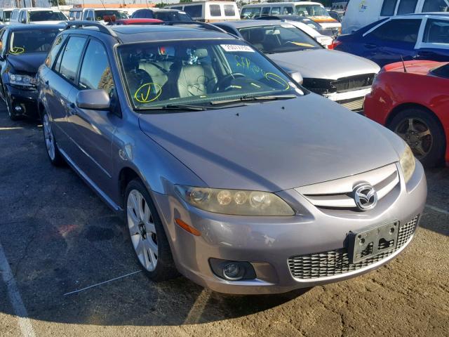 1YVHP83D375M35825 - 2007 MAZDA 6 S GRAY photo 1