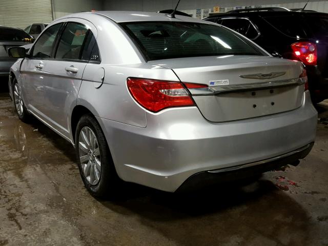 1C3CCBBB9CN176068 - 2012 CHRYSLER 200 TOURIN SILVER photo 3