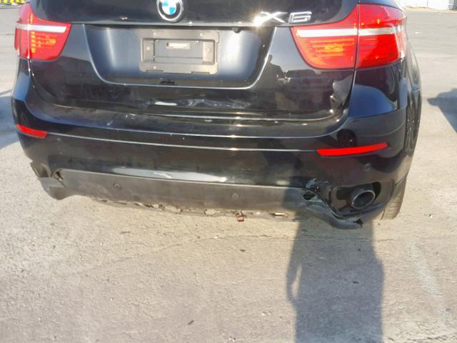 5UXFG2C50CL780138 - 2012 BMW X6 XDRIVE3 BLACK photo 9