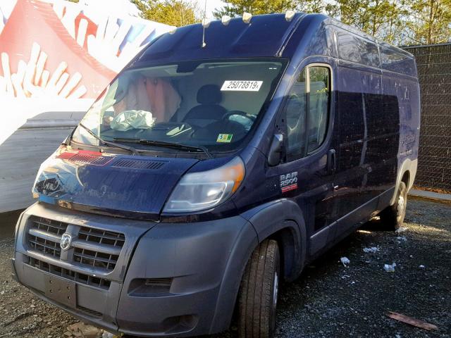 3C6TRVDG8JE131054 - 2018 RAM PROMASTER 蓝色 照片 2