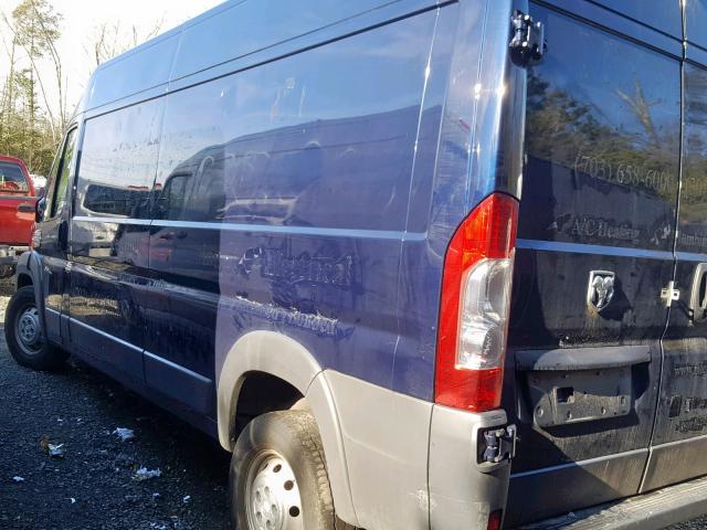 3C6TRVDG8JE131054 - 2018 RAM PROMASTER 蓝色 照片 3
