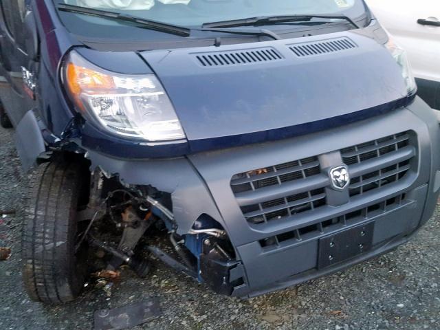 3C6TRVDG8JE131054 - 2018 RAM PROMASTER 蓝色 照片 9