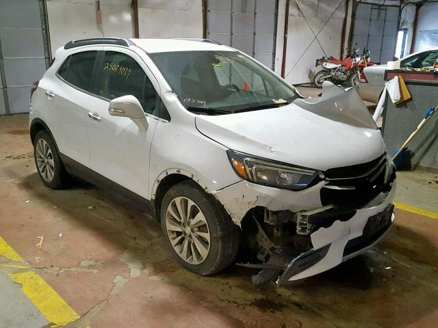 KL4CJASB8HB140452 - 2017 BUICK ENCORE PRE WHITE photo 1