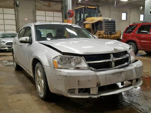 1B3CC1FB8AN218535 - 2010 DODGE AVENGER EX WHITE photo 1