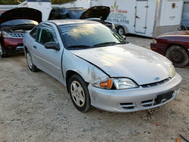 1G1JS124027474554 - 2002 CHEVROLET CAVALIER L GRAY photo 1