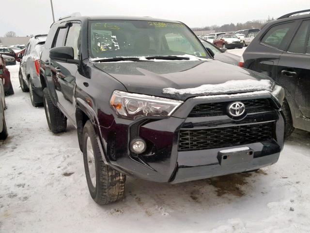 JTEBU5JR3G5299516 - 2016 TOYOTA 4RUNNER SR Czarny zdjęcie 1