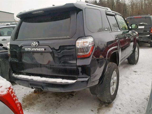JTEBU5JR3G5299516 - 2016 TOYOTA 4RUNNER SR Czarny zdjęcie 4