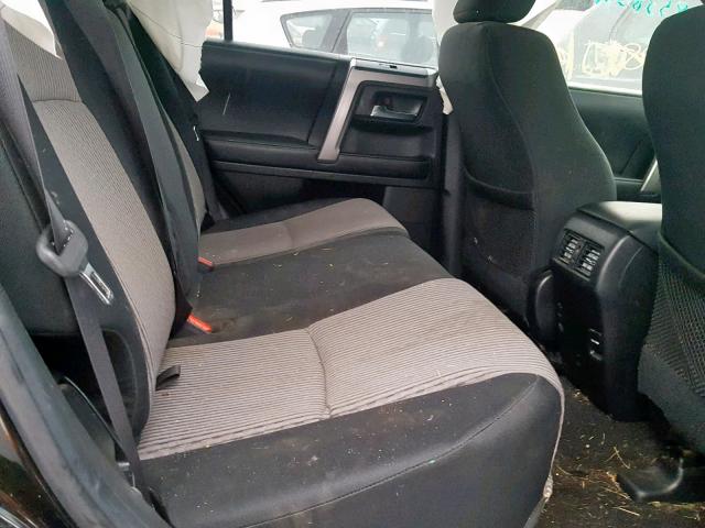 JTEBU5JR3G5299516 - 2016 TOYOTA 4RUNNER SR Czarny zdjęcie 6