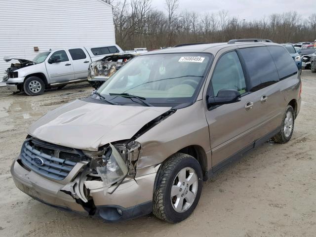 2FMZA57614BA91467 - 2004 FORD FREESTAR S GOLD photo 2