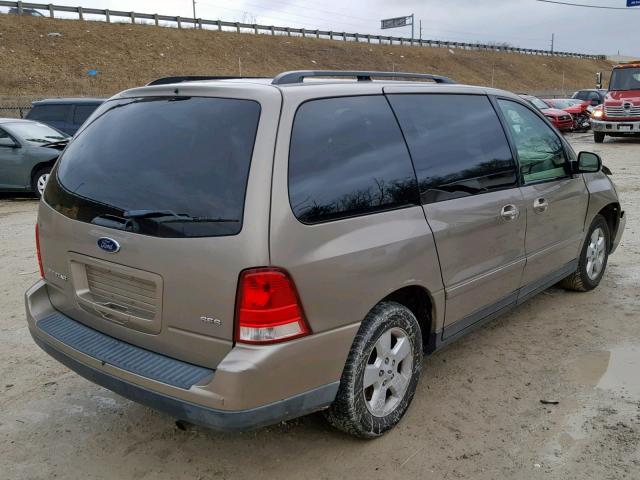 2FMZA57614BA91467 - 2004 FORD FREESTAR S GOLD photo 4