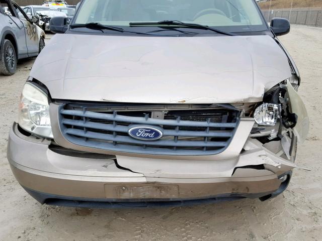 2FMZA57614BA91467 - 2004 FORD FREESTAR S GOLD photo 9