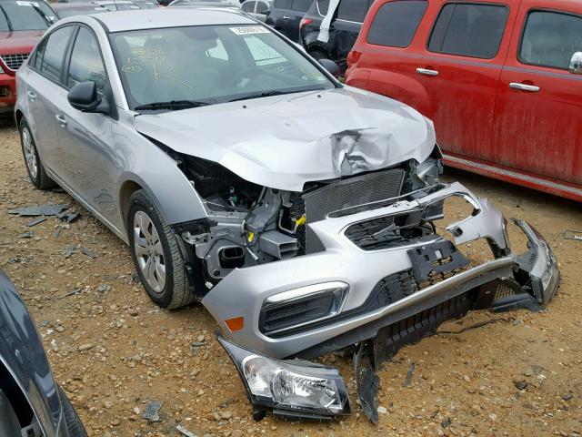 1G1PA5SH9F7236859 - 2015 CHEVROLET CRUZE LS SILVER photo 1