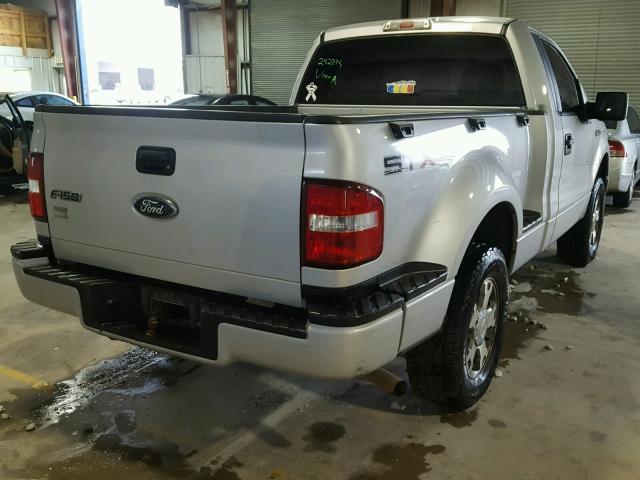 1FTRF02WX9KB95419 - 2009 FORD F150 GRAY photo 4