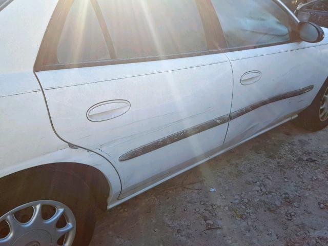 2G4WS52J631233554 - 2003 BUICK CENTURY CU WHITE photo 10