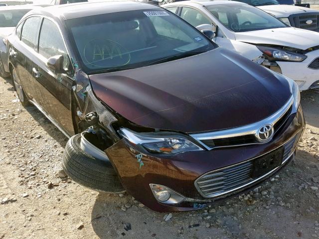 4T1BK1EB6EU112719 - 2014 TOYOTA AVALON BAS BURGUNDY photo 1