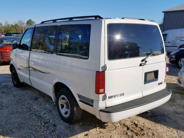 1GKDM19W51B510115 - 2001 GMC SAFARI XT WHITE photo 3