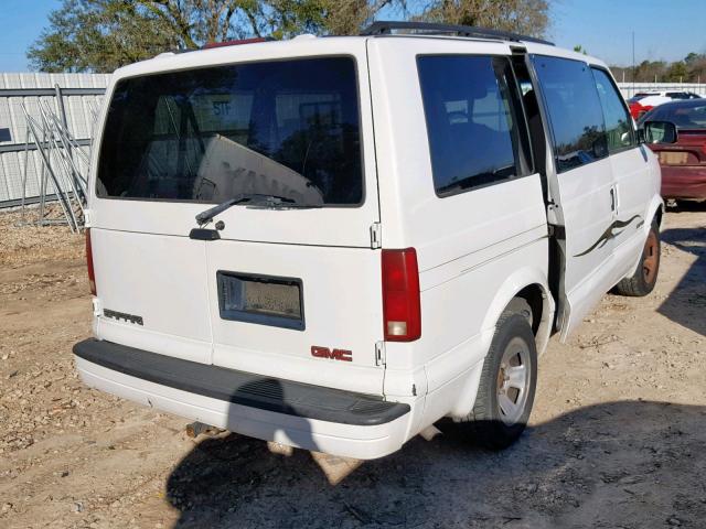 1GKDM19W51B510115 - 2001 GMC SAFARI XT WHITE photo 4