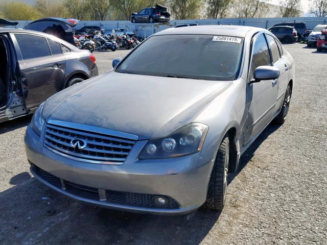 JNKAY01E26M107428 - 2006 INFINITI M35 BASE GRAY photo 2