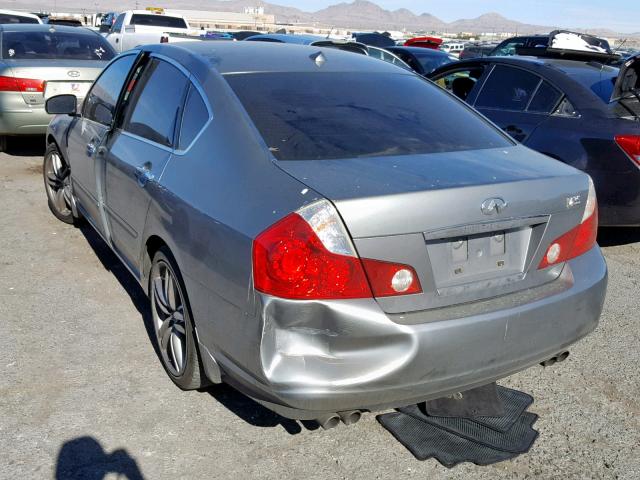 JNKAY01E26M107428 - 2006 INFINITI M35 BASE GRAY photo 3