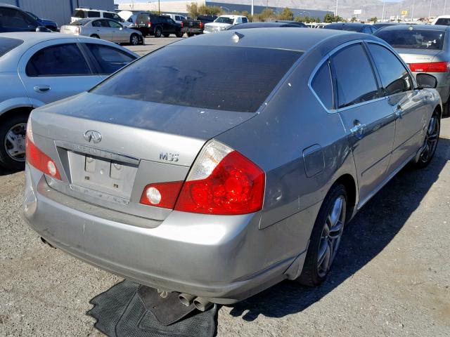 JNKAY01E26M107428 - 2006 INFINITI M35 BASE GRAY photo 4