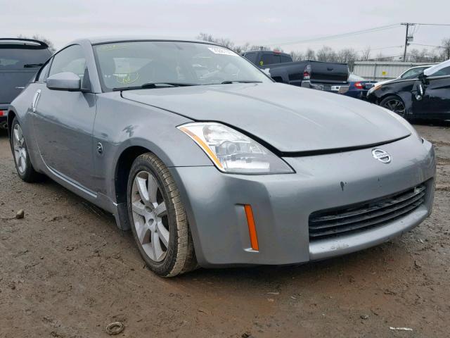 JN1AZ34E94T051232 - 2004 NISSAN 350Z COUPE GRAY photo 1