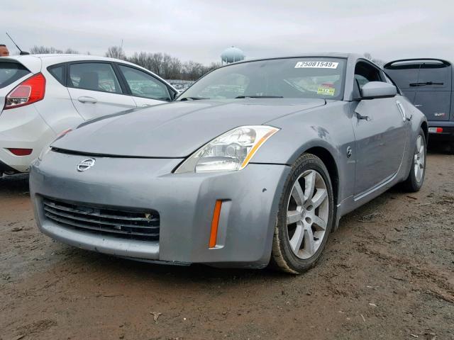 JN1AZ34E94T051232 - 2004 NISSAN 350Z COUPE GRAY photo 2