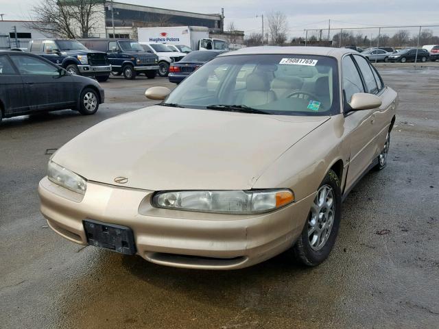 1G3WS52H02F232912 - 2002 OLDSMOBILE INTRIGUE G GOLD photo 2