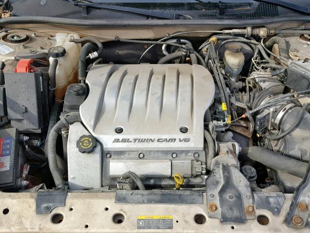 1G3WS52H02F232912 - 2002 OLDSMOBILE INTRIGUE G GOLD photo 7