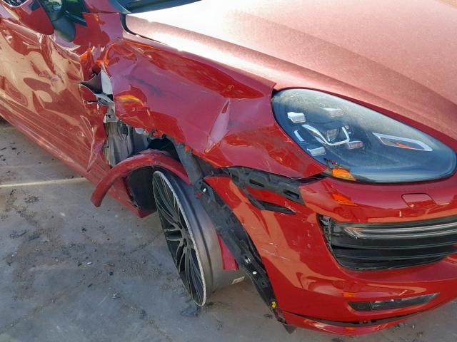 WP1AD2A28GLA81325 - 2016 PORSCHE CAYENNE GT RED photo 9