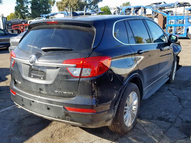 LRBFXBSA6JD023752 - 2018 BUICK ENVISION P BLACK photo 4