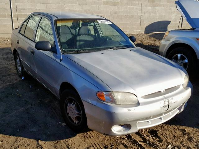 KMHVF24N1XU585420 - 1999 HYUNDAI ACCENT GL GRAY photo 1