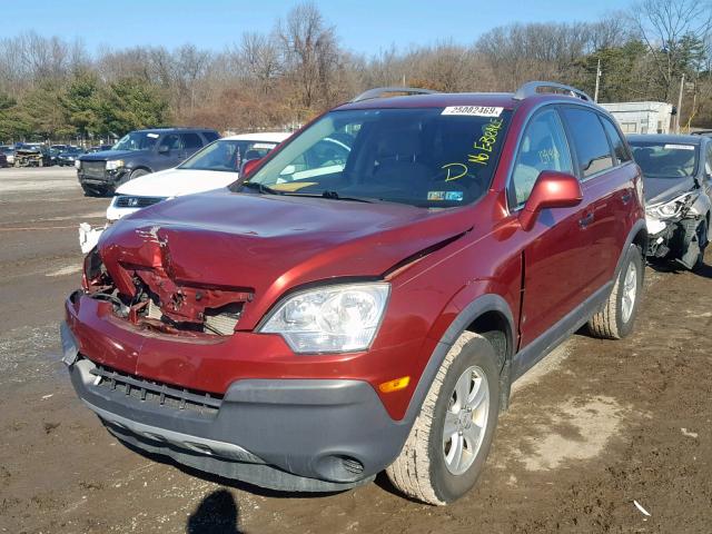 3GSCL33P49S551167 - 2009 SATURN VUE XE RED photo 2