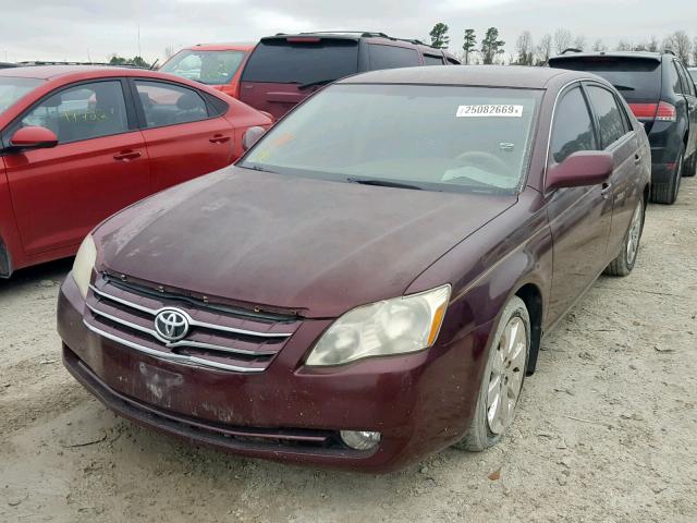 4T1BK36B46U111130 - 2006 TOYOTA AVALON MAROON photo 2