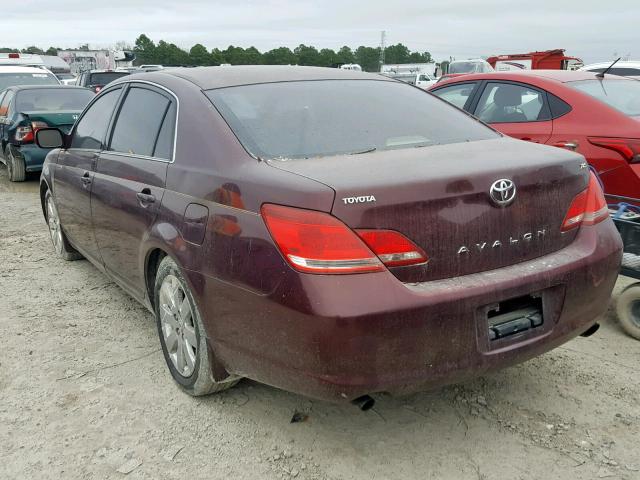 4T1BK36B46U111130 - 2006 TOYOTA AVALON MAROON photo 3