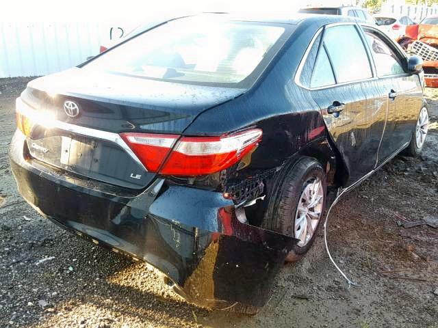 4T1BF1FK8HU659207 - 2017 TOYOTA CAMRY LE BLACK photo 4