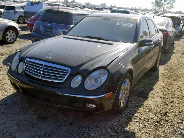 WDBUF56J36A819924 - 2006 MERCEDES-BENZ E 350 BLACK photo 2