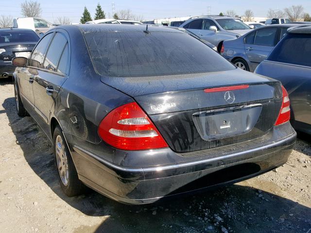 WDBUF56J36A819924 - 2006 MERCEDES-BENZ E 350 BLACK photo 3