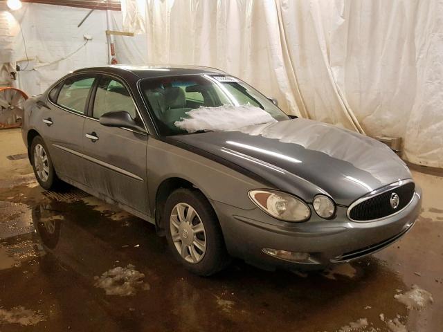 2G4WC532151318860 - 2005 BUICK LACROSSE C GRAY photo 1