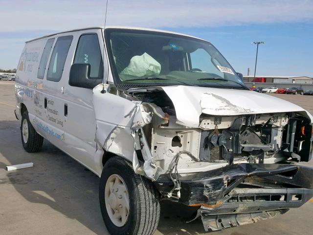 1FTNE14W49DA50627 - 2009 FORD ECONOLINE 白色 照片 1