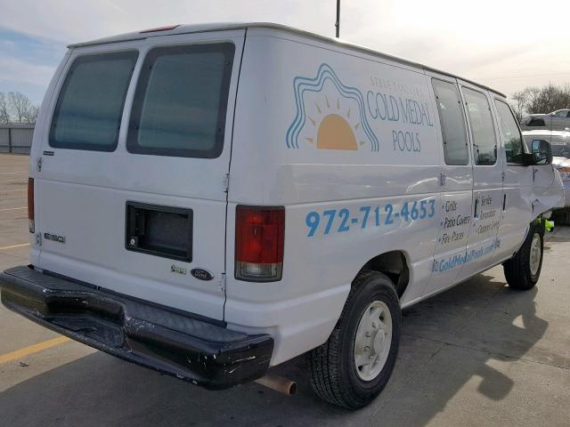 1FTNE14W49DA50627 - 2009 FORD ECONOLINE 白色 照片 4