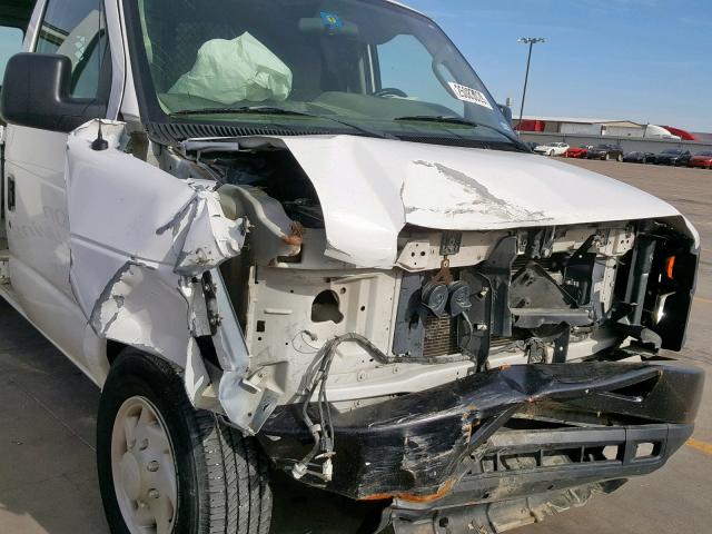 1FTNE14W49DA50627 - 2009 FORD ECONOLINE 白色 照片 9