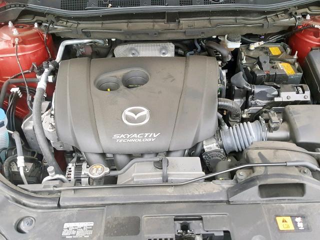 JM3KE2CYXG0836262 - 2016 MAZDA CX-5 TOURI RED photo 7