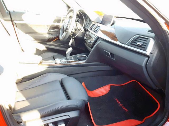 WBA8Z9C33HG453516 - 2017 BMW 330 XIGT RED photo 5