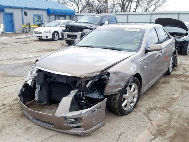 1G6DW67VX80127101 - 2008 CADILLAC STS TAN photo 2