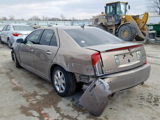 1G6DW67VX80127101 - 2008 CADILLAC STS TAN photo 3