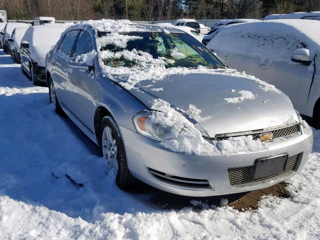 2G1WB5E32G1185552 - 2016 CHEVROLET IMPALA LIM SILVER photo 1