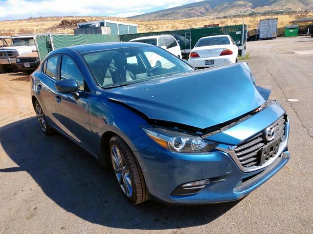 3MZBN1V31JM204451 - 2018 MAZDA 3 TOURING BLUE photo 1