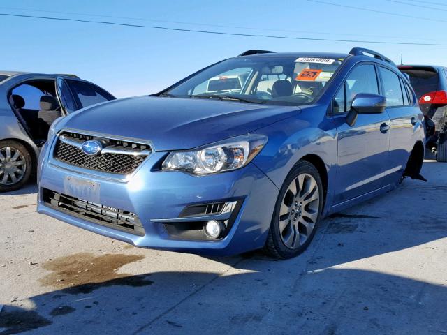 JF1GPAT61FG321843 - 2015 SUBARU IMPREZA SP BLUE photo 2