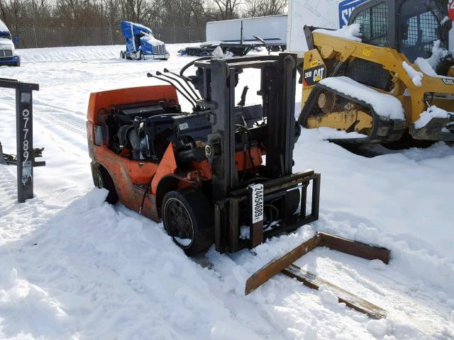 7FGCU2573862 - 2002 TOYOTA FORKLIFT ORANGE photo 1