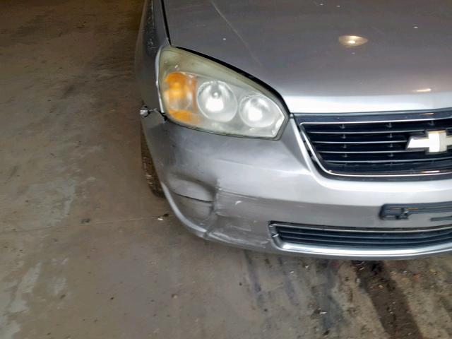 1G1ZS58F07F203073 - 2007 CHEVROLET MALIBU LS GRAY photo 10